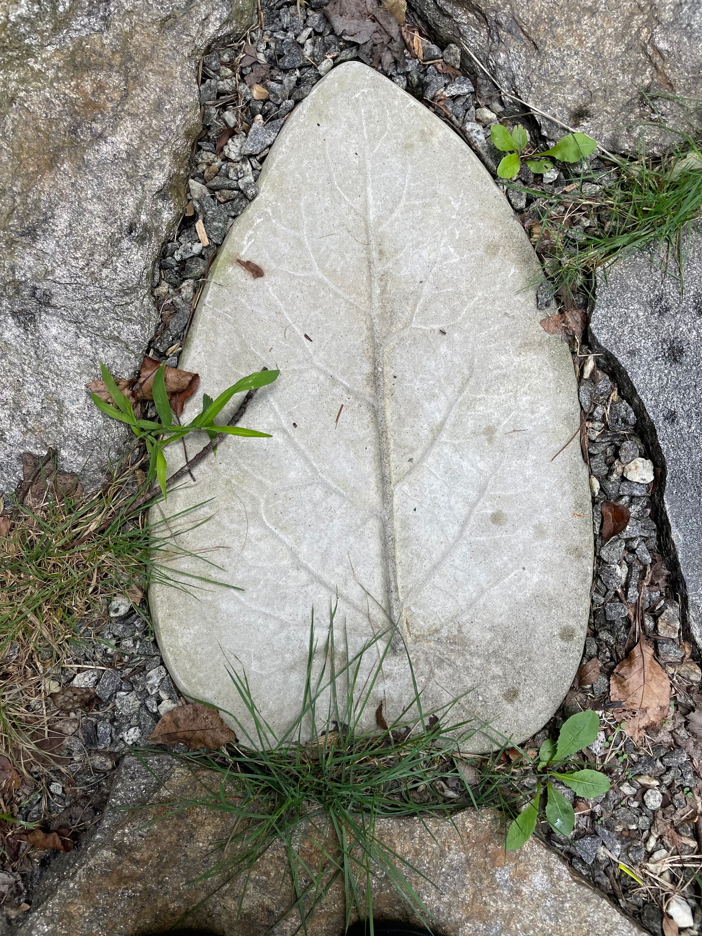 Leaf Step Stone